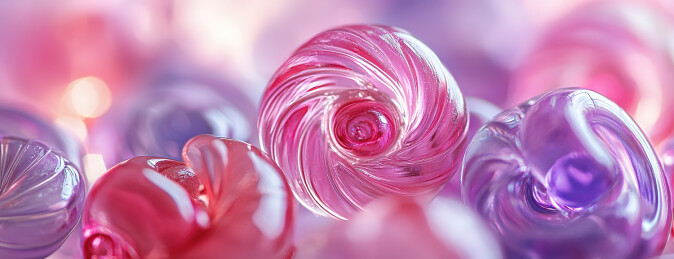 粉红色花朵的全帧拍摄