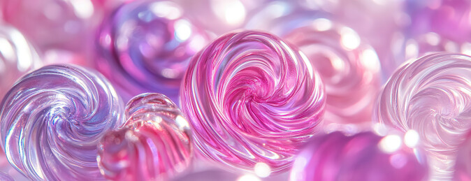 粉红色花朵的全帧拍摄