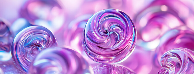 粉红色花朵的全帧拍摄