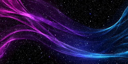 星云景象梦幻感天文场景