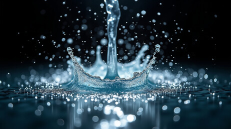水珠水滴瞬间抓拍
