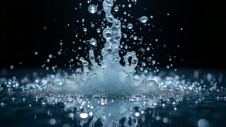 水珠水滴瞬间抓拍