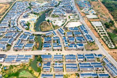 中国广西桂平市大藤峡移民新村