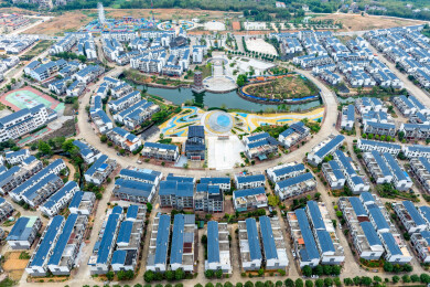 中国广西桂平市大藤峡移民新村