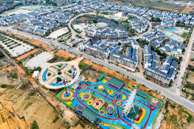 中国广西桂平市大藤峡移民新村