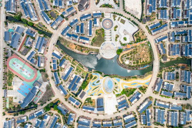 中国广西桂平市大藤峡移民新村