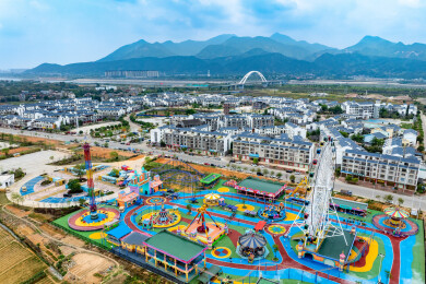 中国广西桂平市大藤峡移民新村