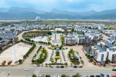 中国广西桂平市大藤峡移民新村