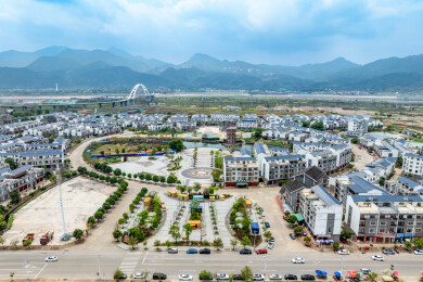 中国广西桂平市大藤峡移民新村