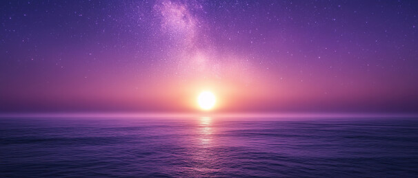 星空银河下的