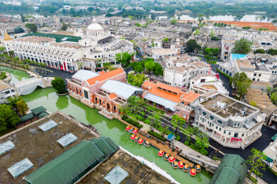 赤坎·广东华侨国际旅游度假区航拍