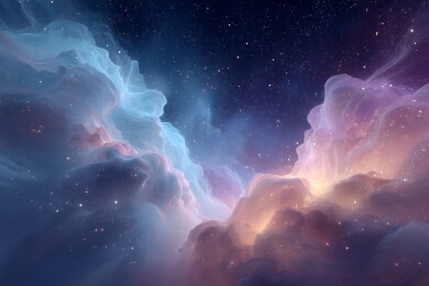 梦幻星云宇宙空间