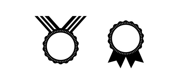 奖牌矢量图形