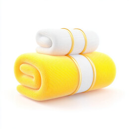 卷起的毛巾堆叠