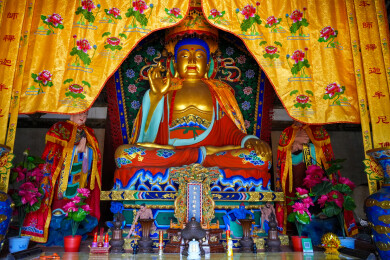 山西省吕梁市柳林县，香严寺大雄宝殿