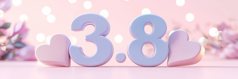 3.8数字浪漫感节日场景