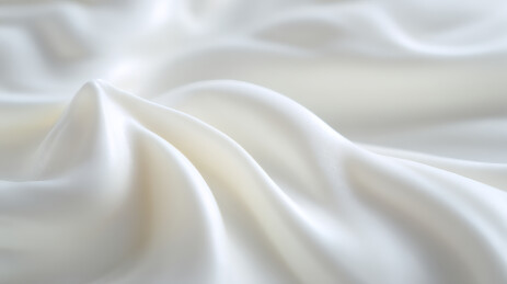 丝绸质感白布料优雅垂坠