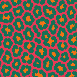 抽象的豹纹图案