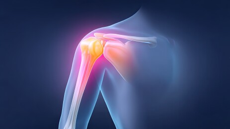 肩关节疼痛炎症概念