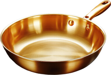 金色铜锅