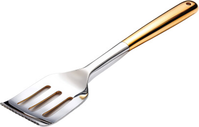 不锈钢金把手烤肉铲