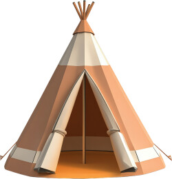 美洲原住民帐篷