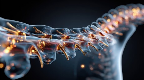 人体脊椎3D可视化