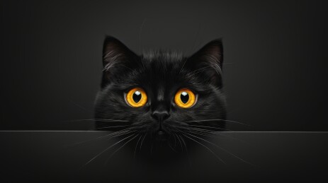 黑猫凝视