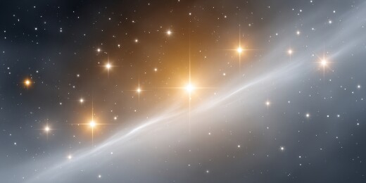 宇宙星云星光闪烁