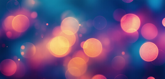 彩色光斑虚化背景设计素材