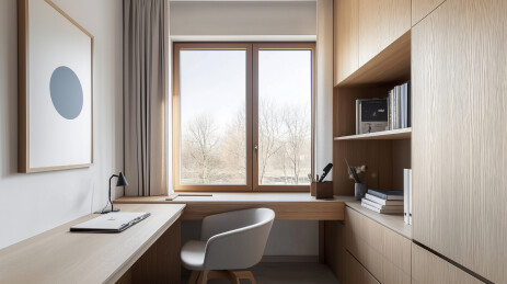 北欧学习角设计