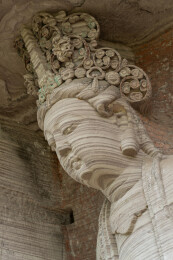 安岳石刻茗山寺佛像