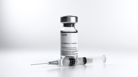 新冠疫苗注射器和注射瓶