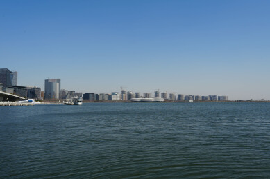 上海滴水湖风景