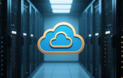 网络数据库云盘图标