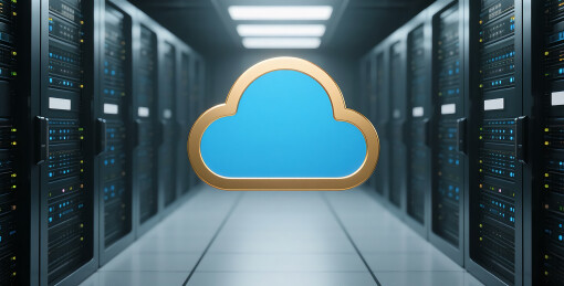 网络数据库云盘图标