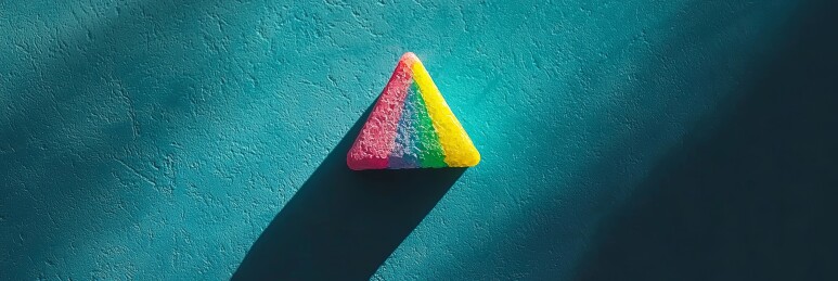 多彩糖块玻璃杯场景