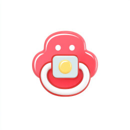 婴儿安抚奶嘴图标