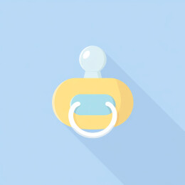 婴儿安抚奶嘴图标