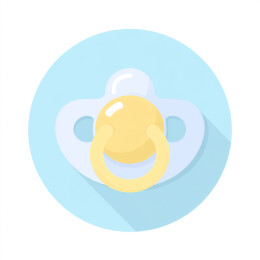 婴儿安抚奶嘴图标