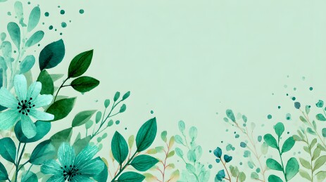 碧玉花卉背景