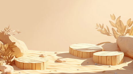 简约轻奢产品展示背景