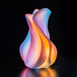 超级好看的手工硅胶灯