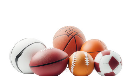 各种运动球的集合