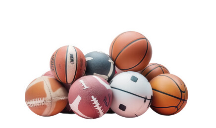 各种运动球的集合