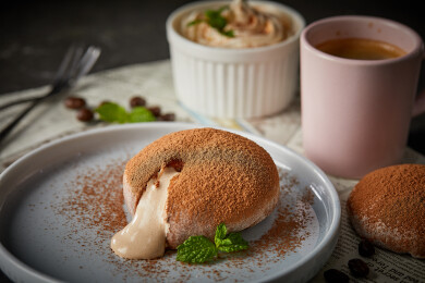 甜品美食 提拉米苏大福