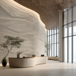 简约风接待大厅