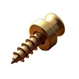 金色螺纹的精密之美