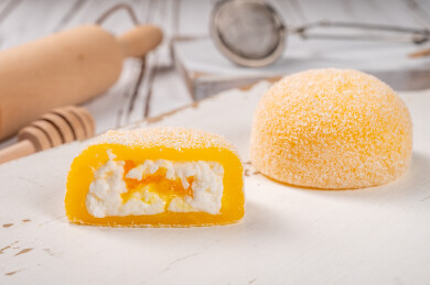 美味零食芒果味大福