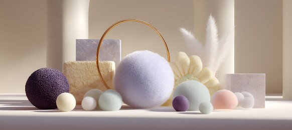 梦幻轻柔球体摆设